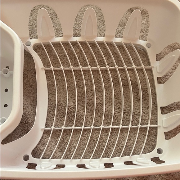 Standard Essentials White Dish Rack - Picture 3 of 8